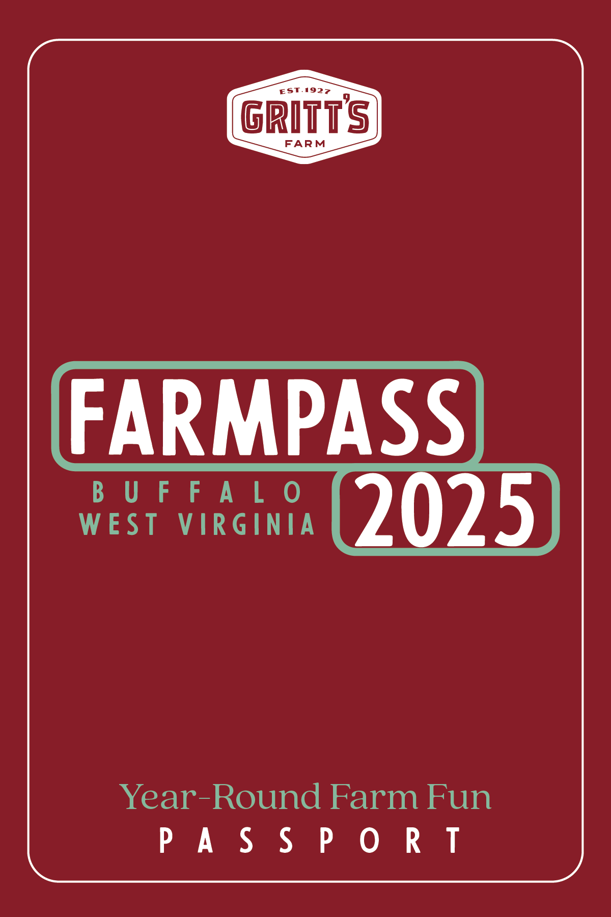 Farm Pass Passport Front Page